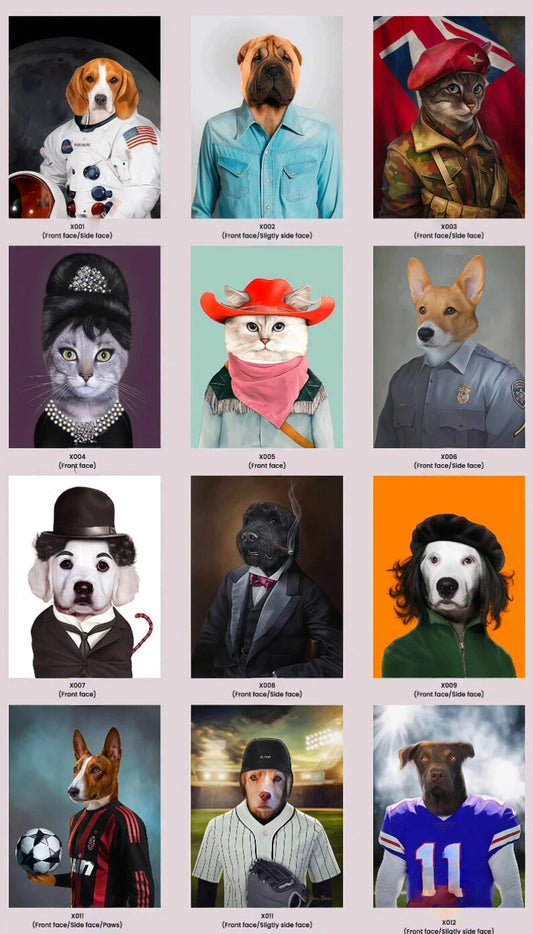 Custom Pet Portrait -Your VisIon, Our ArtistRy