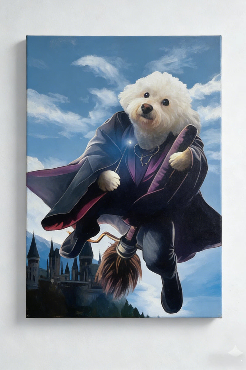 Harry Potter-Custom Pet Portrait