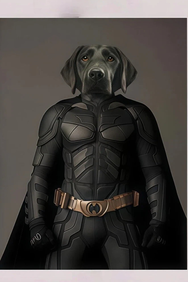 Batman-Custom Pet Portrait