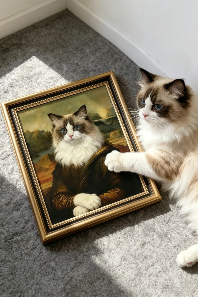 Mona Lisa-Custom Pet Portrait