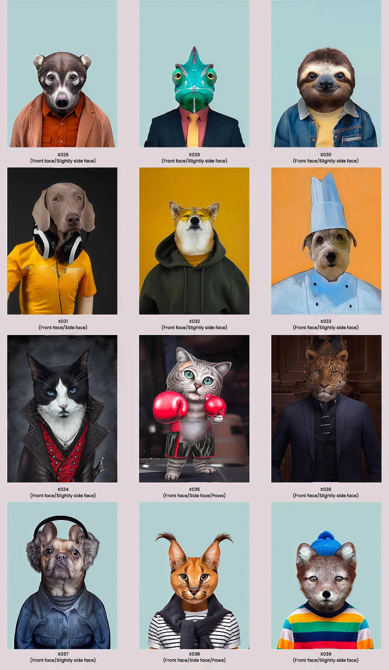 Custom Pet Portrait -Your VisIon, Our ArtistRy