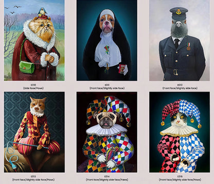 Custom Pet Portrait -Your VisIon, Our ArtistRy