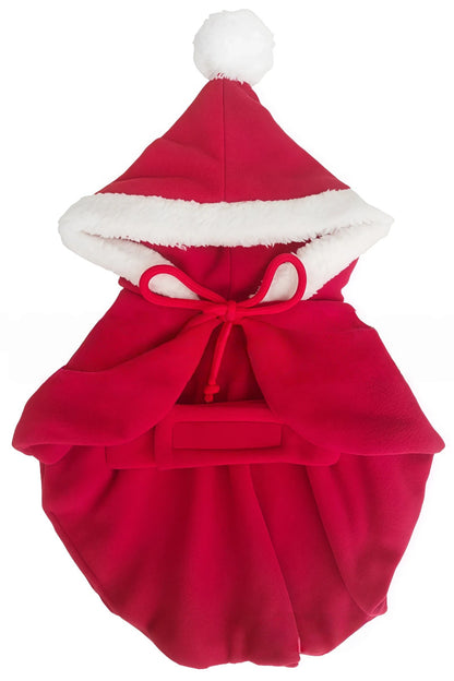 Soft Fleece Santa Claus Pet Costume