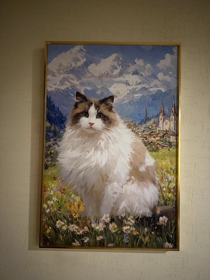 Countryside-Custom Pet Portrait