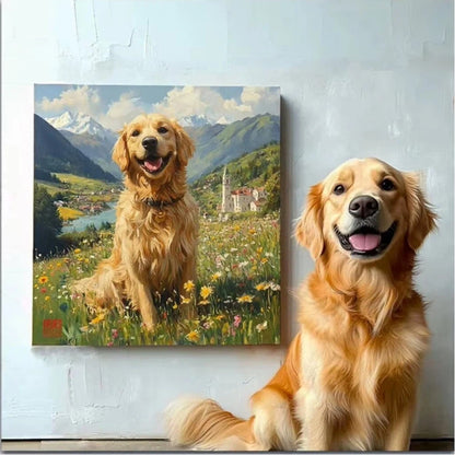 Countryside-Custom Pet Portrait