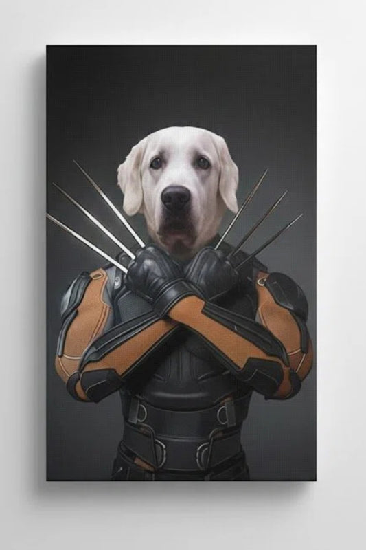 Wolverine-Custom Pet Portrait