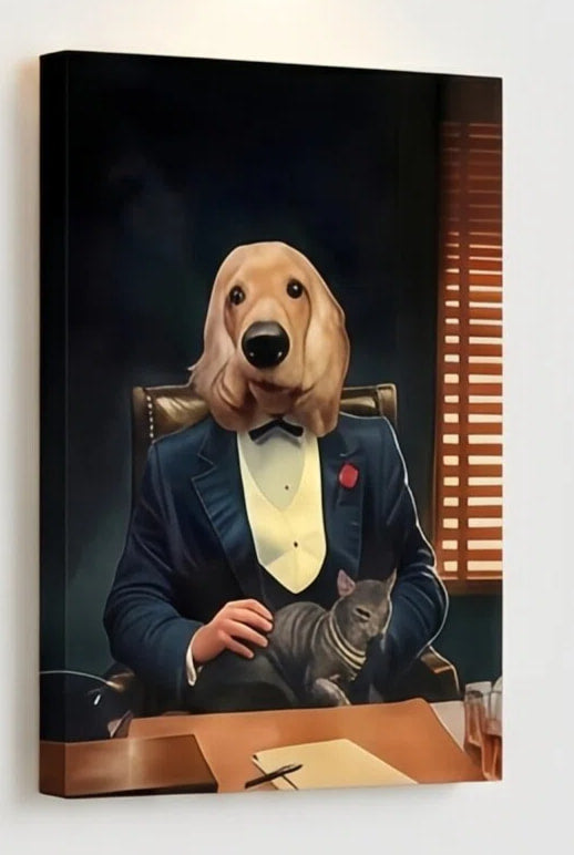 The Godfather-Custom Pet Portrait