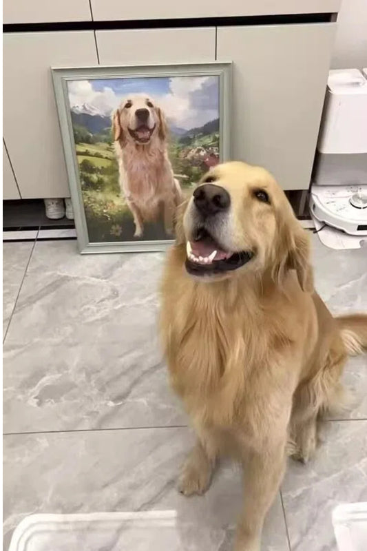 Countryside-Custom Pet Portrait