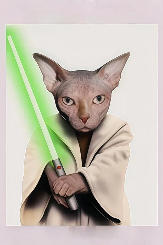 Star Wars. Yoda-Custom Pet Portrait
