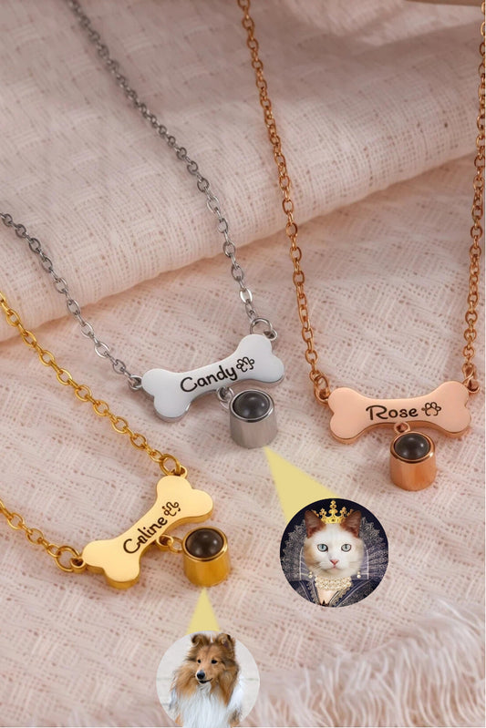 Custom Photo Projection Necklace