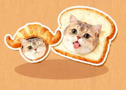 Custom pet portrait-100% Hand-Painted (Water Color Style)