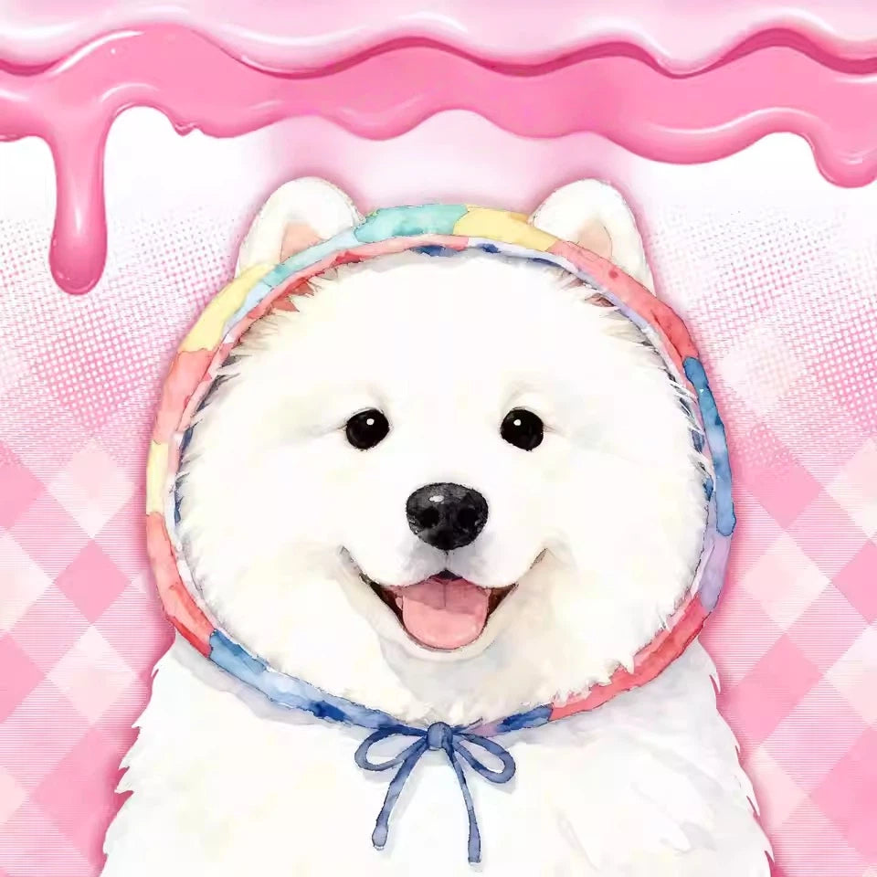 Custom pet portrait-100% Hand-Painted (Water Color Style)