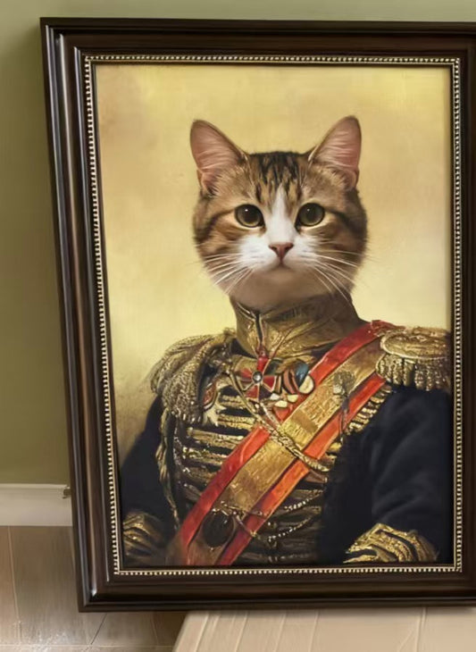 Lieutenant General-Custom Pet Portrait