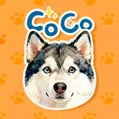 Custom Water Color Pet Portrait