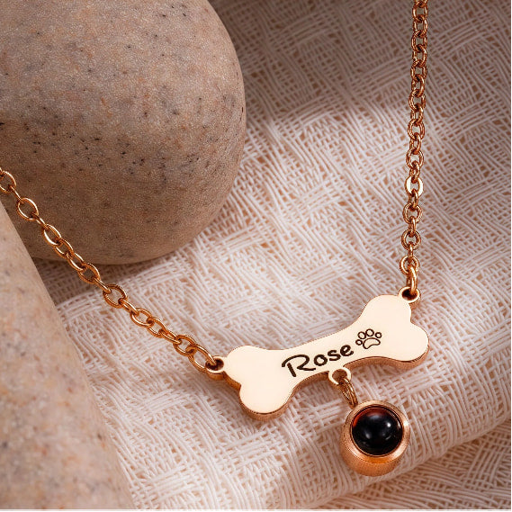 Custom Photo Projection Necklace