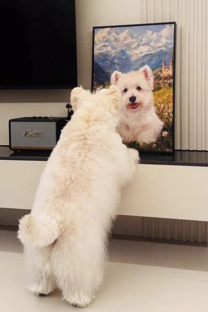 Countryside- Custom Pet Portrait