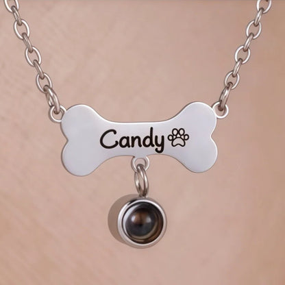 Custom Photo Projection Necklace