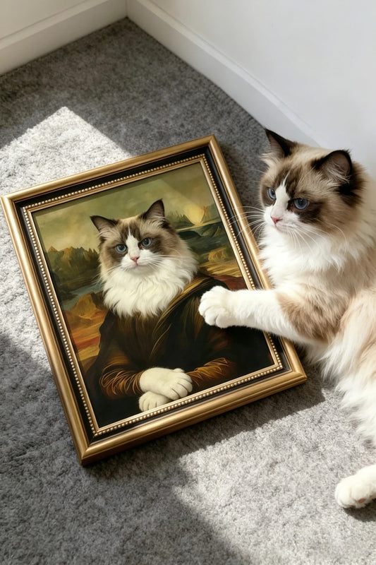 Mona Lisa-Custom Pet Portrait